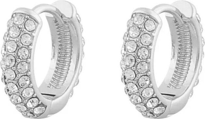 Snö Of Sweden Wednesday Small Ring Ear Silver/Clear 15mm