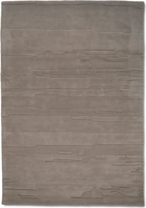 Carved ullteppe 200 x 300 cm Sølv