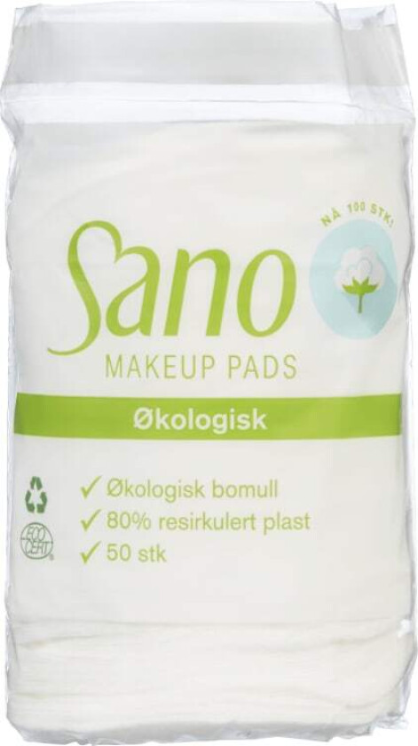 Makeup Pads Økologisk 50stk