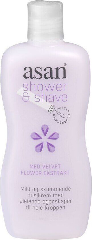 Asan Intimvask Shower/Shave 220ml