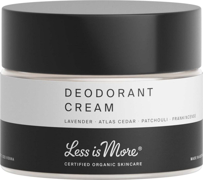 Less Is More Organic Deodorant Cream 50 ml