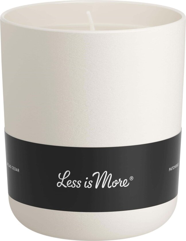 Less Is More Organic Scented Candle Lavendar Atlas Cedar