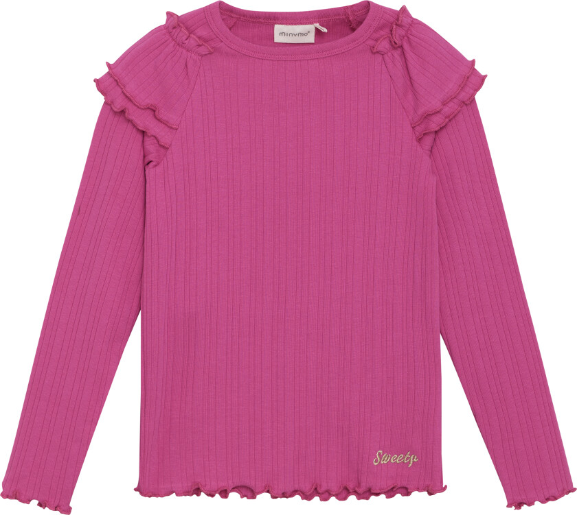 Langermet T-skjorte Fuchsia Fedora 110 cm 110 cm kvinne