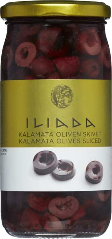 Oliven Kalamata skivet 370g