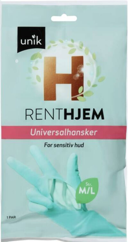 Gummihansker Sensitiv M/L 1par