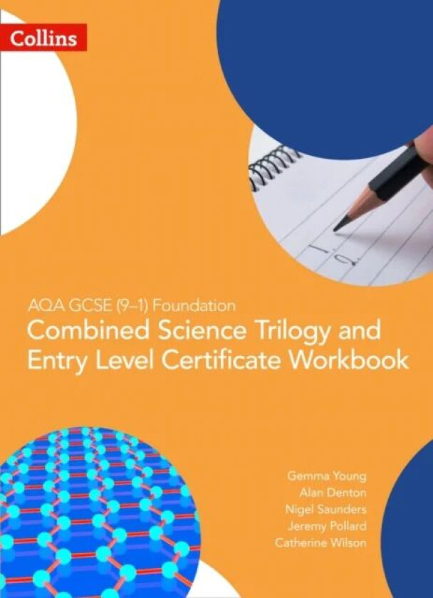 AQA GCSE 9-1 Foundation: Combined Science Trilogy and Entry Level Certificate Workbook av Gemma Young, Alan Denton, Jeremy Pollard, Nigel Saunders, Ca