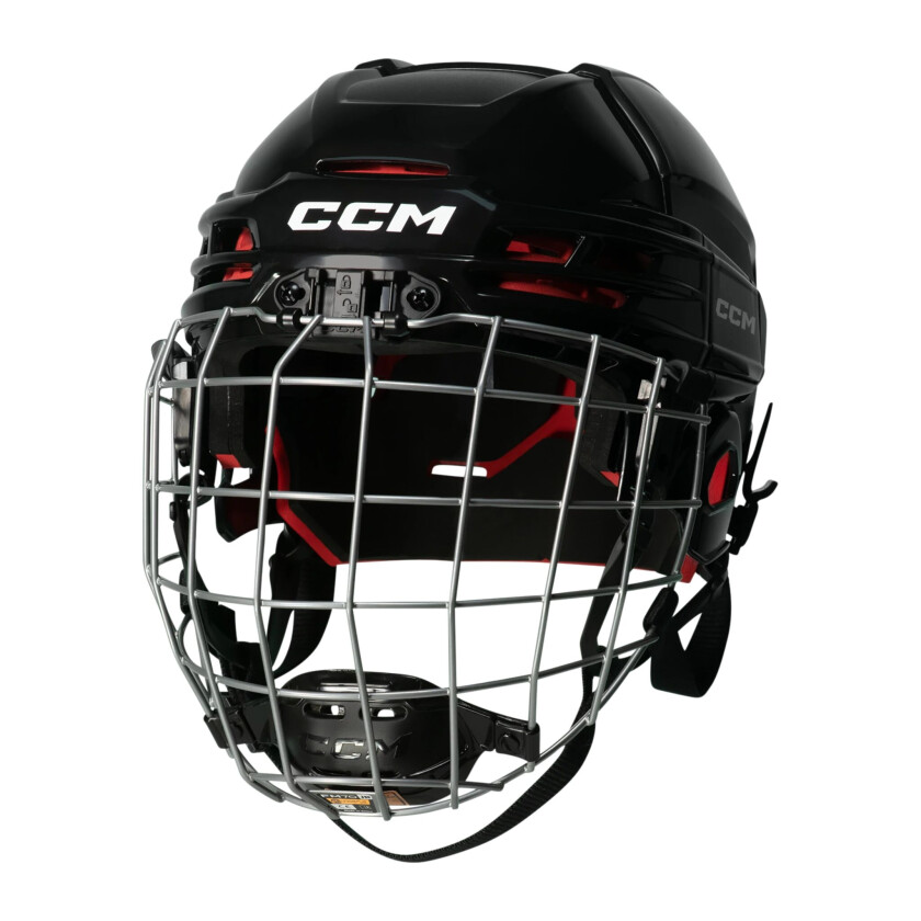 Htc 70 Combo Jr 23/24, hockeyhjelm junior BLACK