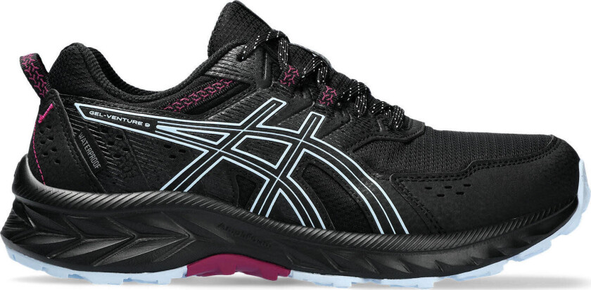 Asics Women's Gel-Venture 9 Waterproof 37, Black/Light Blue