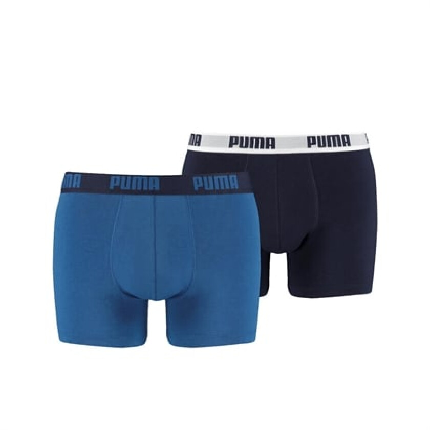 Boxer Basic Herre 2pk Blue/Navy Xl