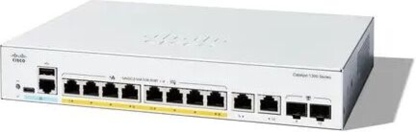 Catalyst C1300 Managed 8x1gbe 2xcombo Poe 60w Switch