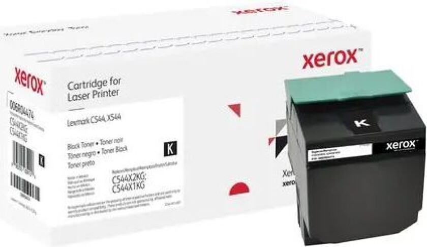 Everyday Lexmark Toner Svart C544x2kg/c544x1kg Ekstra Høy Kapasitet