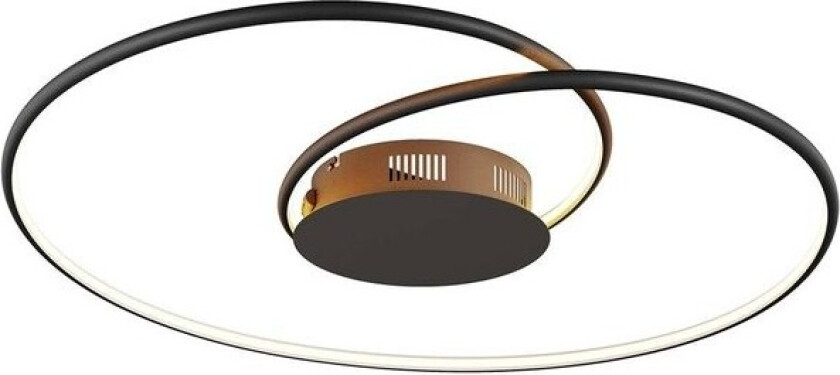 Joline LED-taklampe, svart, 70 cm