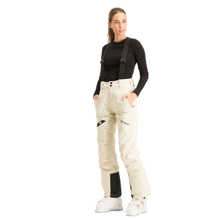 Alpine Ski Pant Teton Women 22/23, skibukse dame Light beige