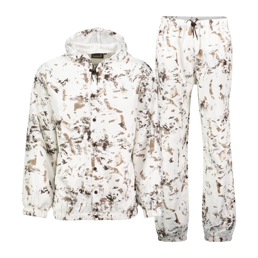 Winter camo set, jaktdress herre Invis White