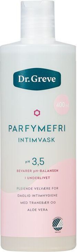 Dr Greve Intimvask Sensitiv Parfymeri 400ml