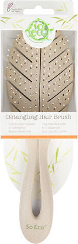 Bio Leaf Detangling Hair Brush, 1 stk