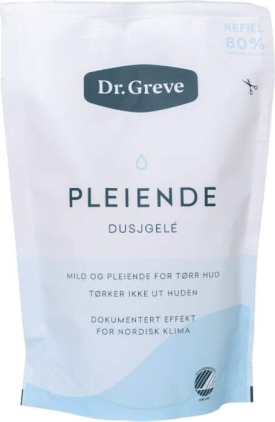 Dr.Greve Dusjgele Mild&Pleiende 250ml Refill
