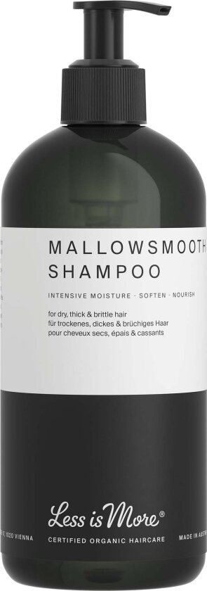 Less Is More Organic Mallowsmooth Shampoo Eco Size 500 ml