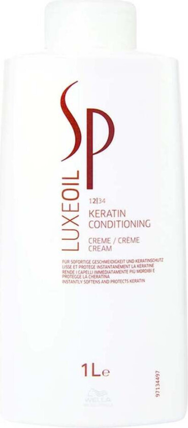 Wella Professionals SP Luxe Oil Keratine Conditioner Cream 1000ml