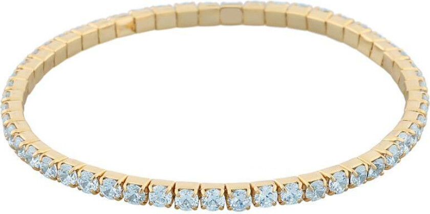 Snö Of Sweden Meadow Elastic Bracelet Gold/Light Blue M/L