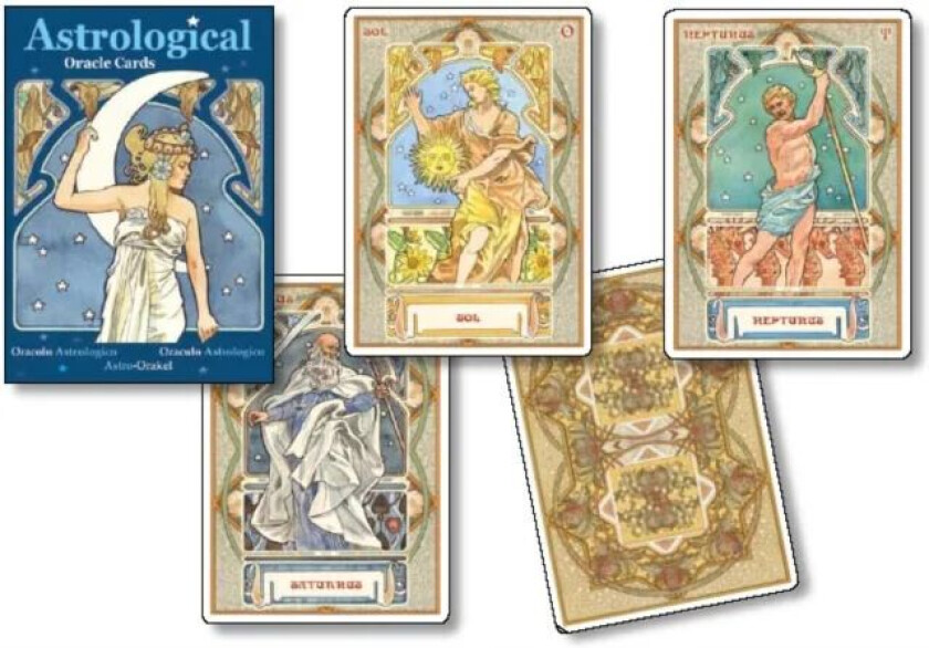 Astrological Oracle Cards av Lunaea (Lunaea Weatherstone) Weatherstone