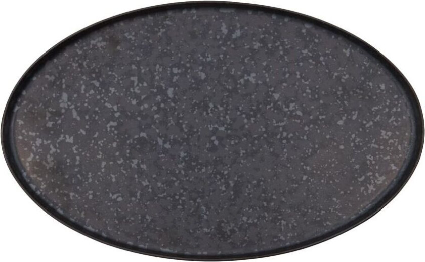 Pion serveringsfat 19,6x31 cm Svart-brun