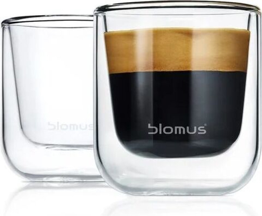 Nero isolerande espressoglass 2-stk. Klar