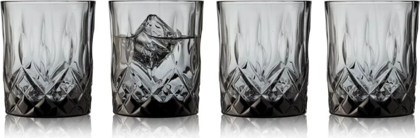 Sorrento whiskyglass 32 cl 4-pakning Smoke