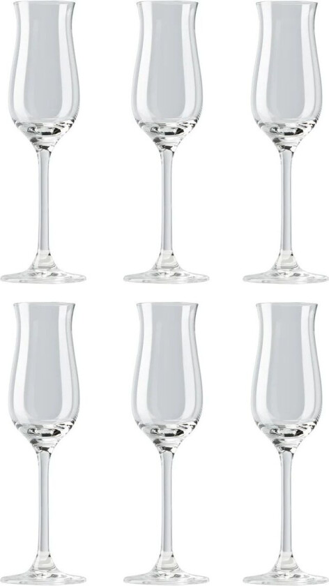DiVino grappaglass 10 cl 6-stk. Klar
