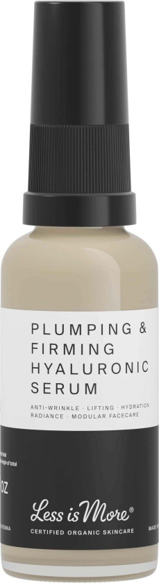 Less Is More Organic Plumping & Firming Hyaluronic Serum 30 ml