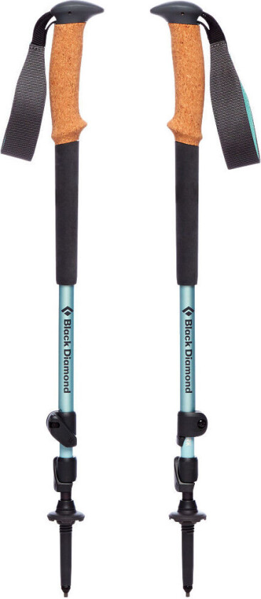 W Trail Cork Trekking Poles Alpine Lake One Size