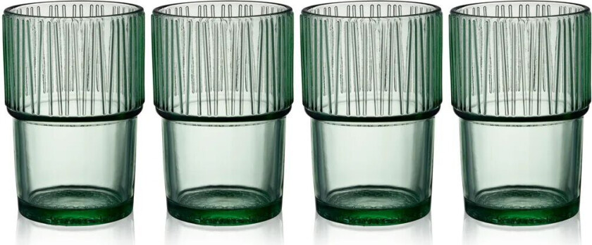Kusintha caféglass 38 cl 4-stk. Green