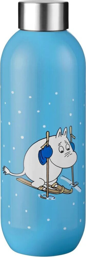 Keep Cool Moomin termosflaske 0,6 l Moomin skiing