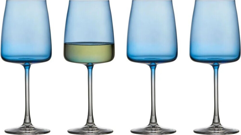 Zero hvitvinsglass 43 cl 4-pakning Blue