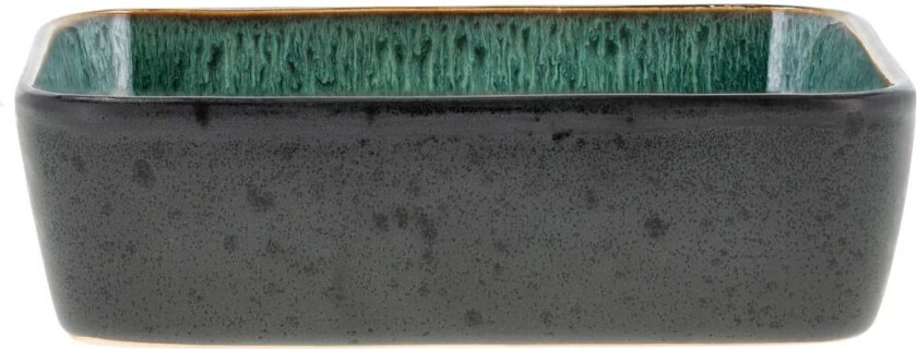 fat rektangulært 14x19 cm Black-green