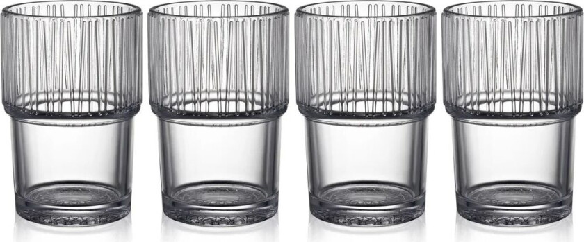 Kusintha caféglass 38 cl 4-stk. Clear