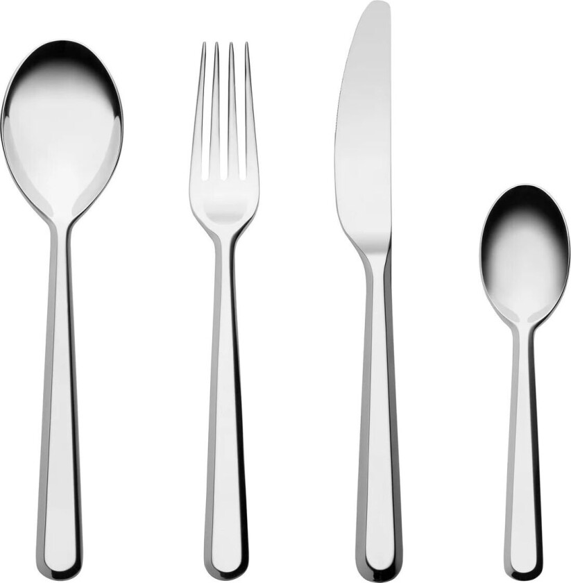 Amici bestikk 24 deler rustfritt stål