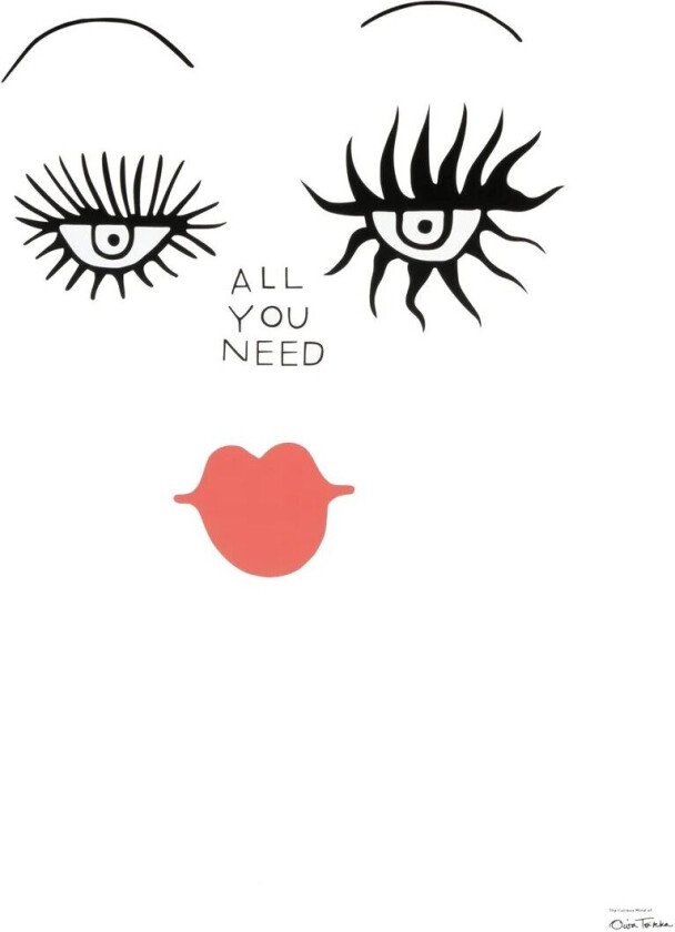 iittala Oiva Toikka All you need plakat 50 x 70 cm