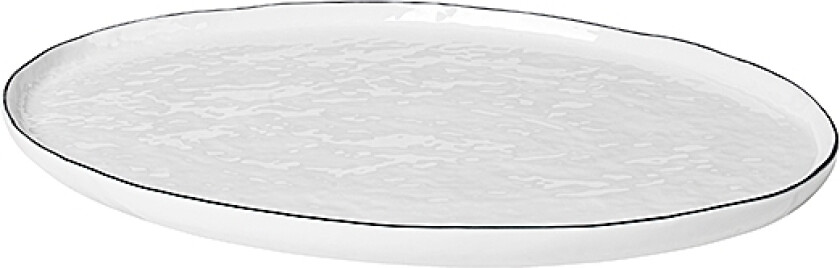 Bilde av Salt oval tallerken 26,5 x 38,5 cm