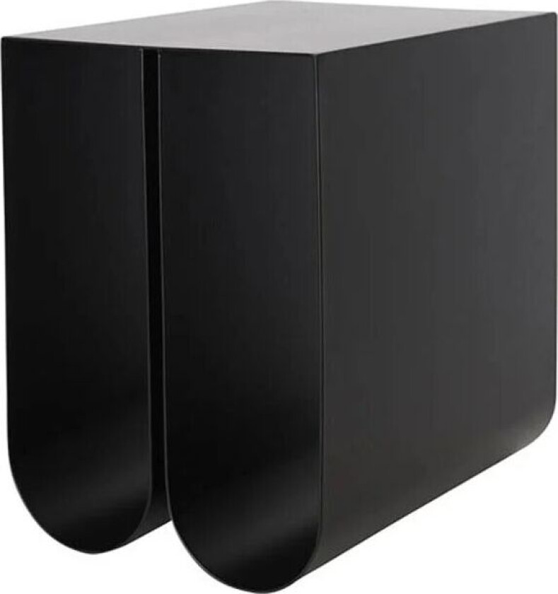 Curved sidebord black