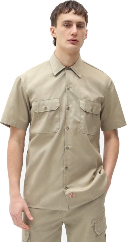 Bilde av Work Shirt Ss Rec Khaki L