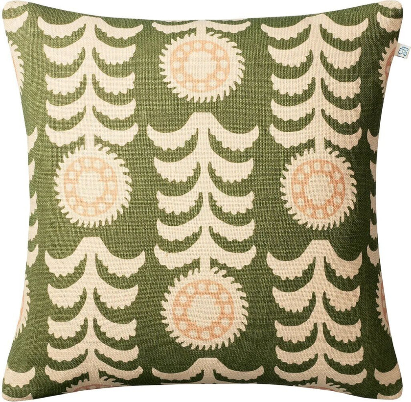 Alok putetrekk 50 x 50 cm Beige-green-rose