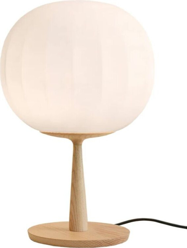 Lita bordlampe ø 30 cm, stativ i ask