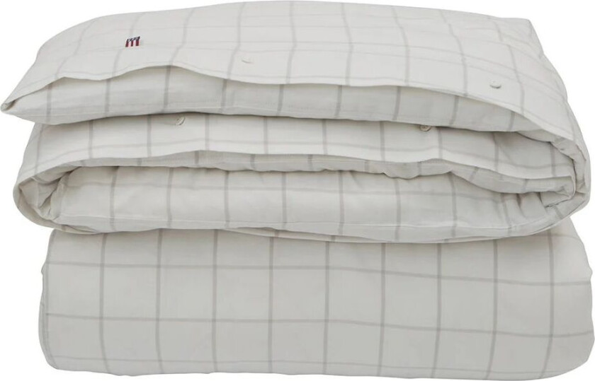 Hotel Light Flannel dynetrekk 220 x 220 cm Hvit-lysbeige