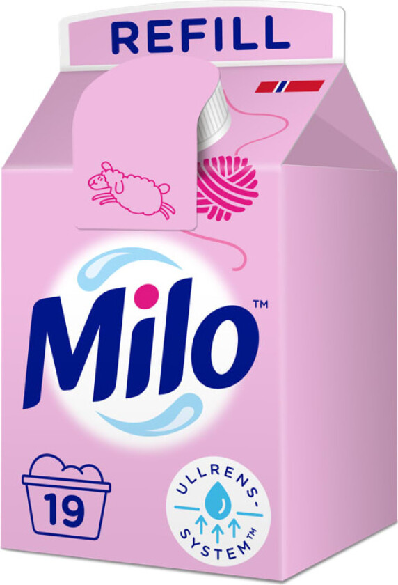 Milo Ullvask Refill 490ml