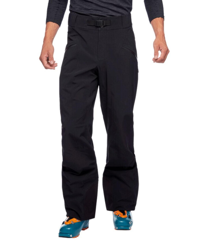 Men's Recon Stretch Ski Pants L, Black