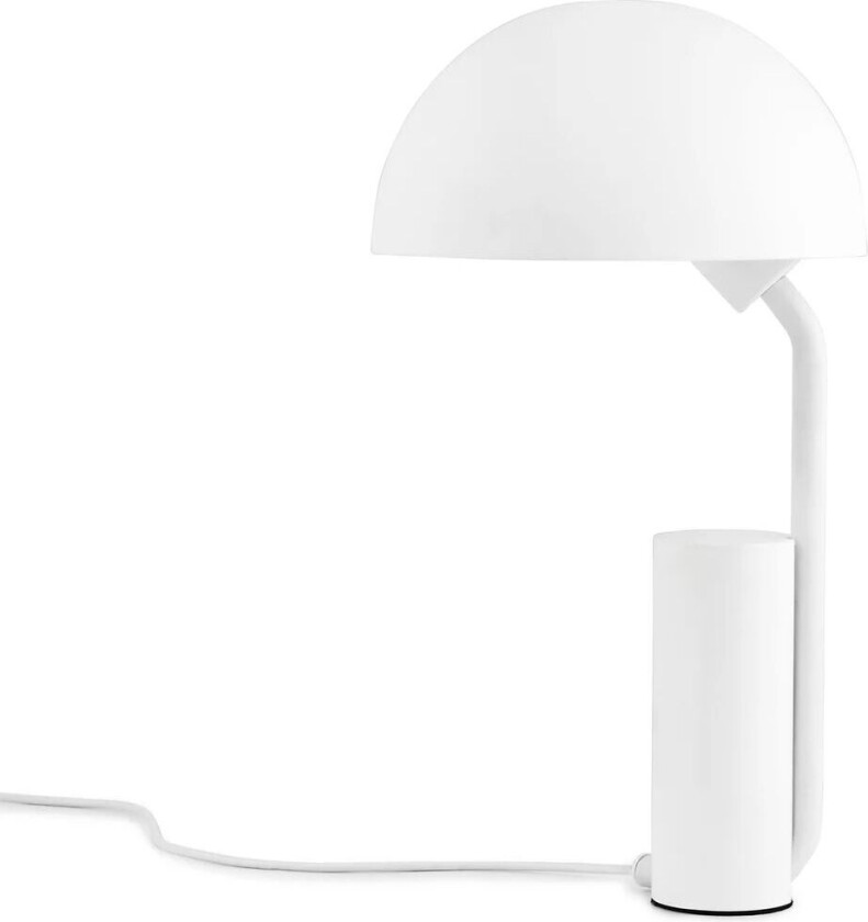 Cap bordlampe hvit