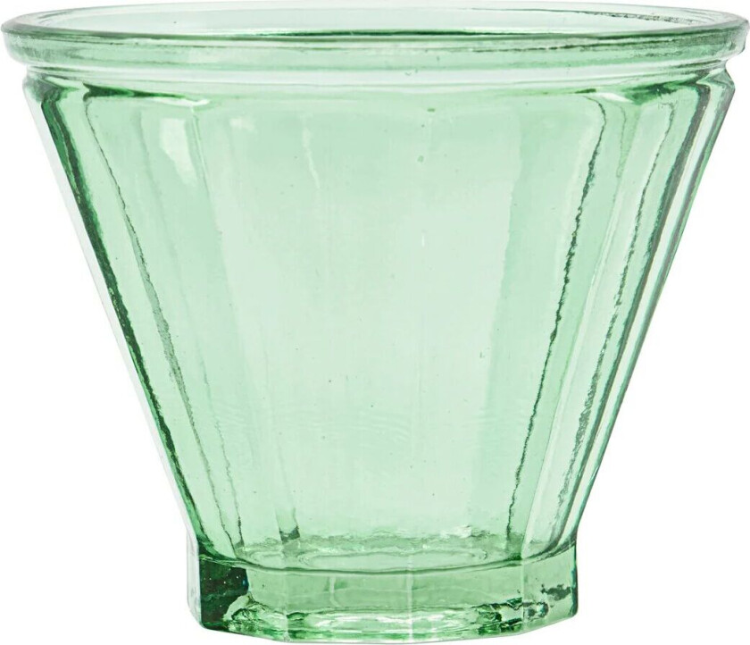 Fren telysholder 9 cm Grønn