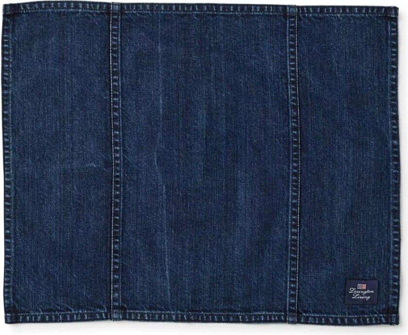 Icons Denim spisebrikke 40x50 cm Denim blue
