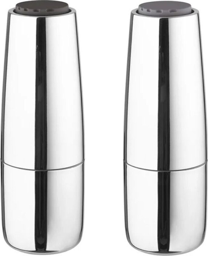 Salpi salt- og pepperkvern rustfritt stål Blank